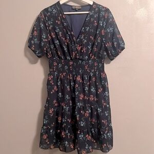 Jgee - Size XL Navy floral mini